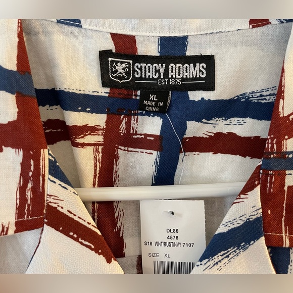 Stacey Adams Casual Button up - Picture 3 of 4